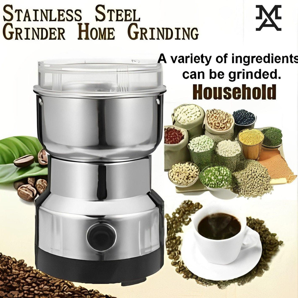 Electric Grinder Stainless Steel Coffee Grinder