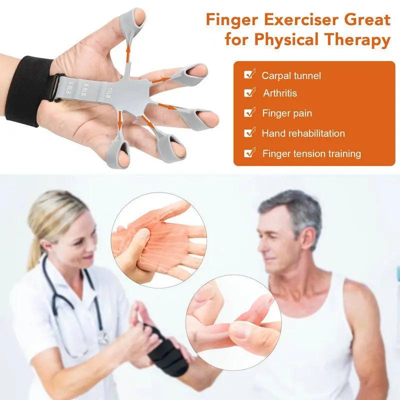 Finger Exerciser Gripster Strengthener Finger Stretcher Hand Gripper
