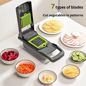 14 piece Multi-purpose Kitchen Vegetable Slicer